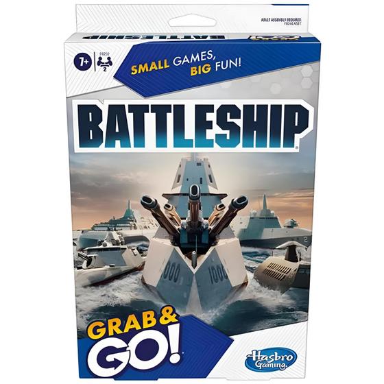 Imagem de Jogo Clássico Grab e Go Battleship - F8252 - Hasbro