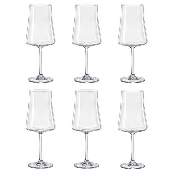 Imagem de Jogo Com 12 Taças De Cristal Água 560 Ml Linha Xtra Bohemia