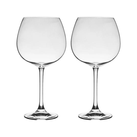 Jogo com 2 Taças de Cristal para Bourgogne ou Gin 850 ml Flamenco Bohemia Menor preço em Jogo com 2 Taças de Cristal para Bourgogne ou Gin 850 ml Flamenco Bohemia