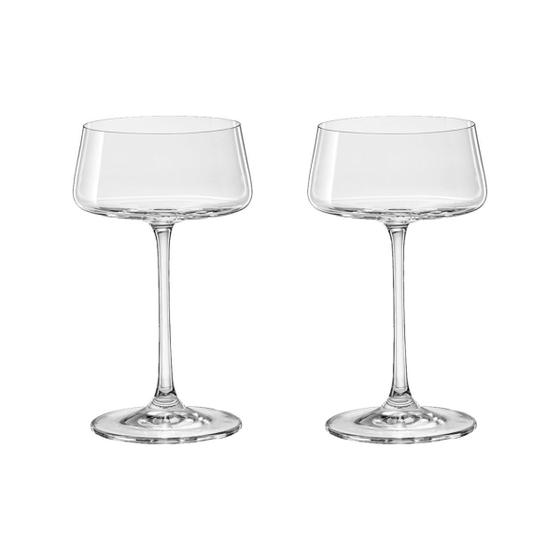 Imagem de Jogo com 2 Taças de Cristal Para Cocktail 220 ml Linha Xtra Bohemia