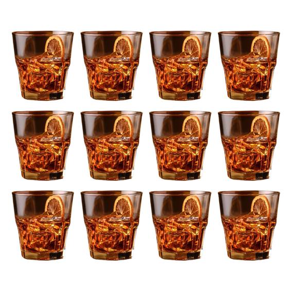 Imagem de Jogo Com 24 Copos De Shot De Vidro Para Bar Dose Tequila Cachaça Pequeno 45ml Design Casual Moderno
