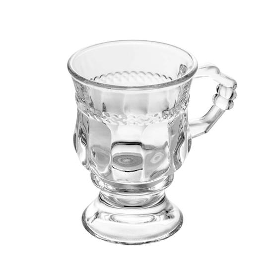 Imagem de Jogo Com 3 Taças Para Capuccino Com Alça 142ml