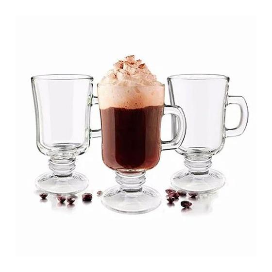 Imagem de Jogo com 3  xícaras café cappuccino caneca 120 ml