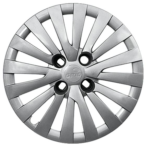 Imagem de Jogo com 4 Calotas Grid Aro 15P Gol/Voyage G5/G6 2015/16