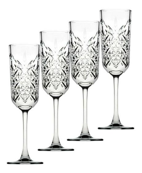 Imagem de Jogo Com 4 Taças Para Champagne 175ml Timeless Pasabahce