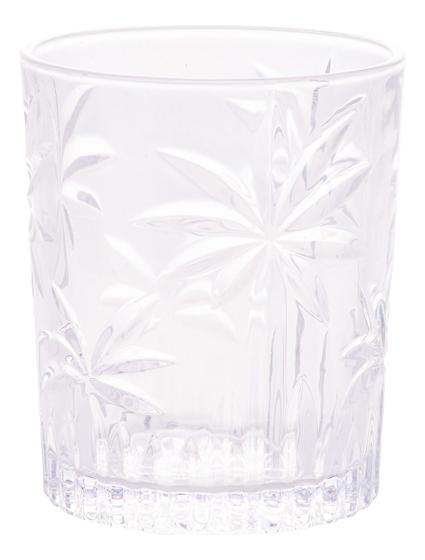 Imagem de Jogo Com 6 Copos Baixo De Vidro Palm Tree 340ml Cor Transpar