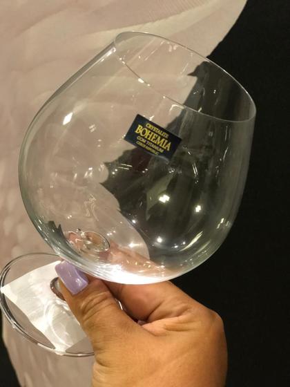 Imagem de Jogo com 6 Taças de Cristal Para Cognac 690 ml  Bohemia