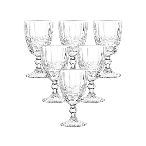 Imagem de Jogo Com 6 Taças de Vidro Clear 260ml Transparente 1264