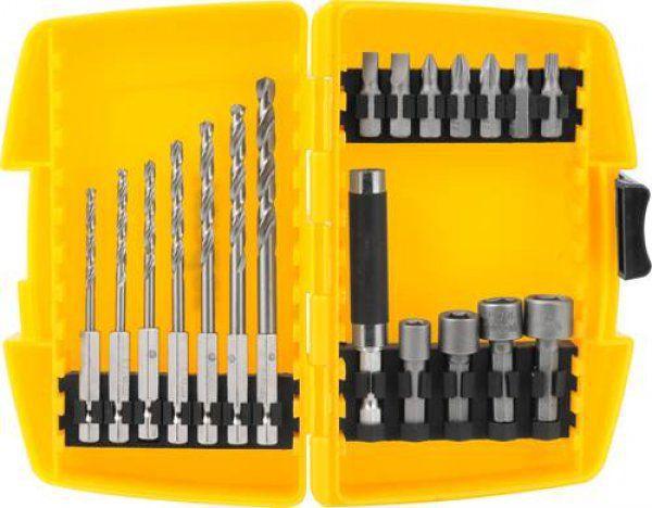 Imagem de Jogo Combinado de Brocas e Bits Com 19 Peças 535301900 Vonder
