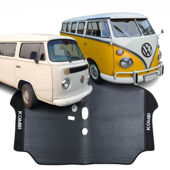 Imagem de Jogo Completo Tapete Específico Personalizado Antiderrapante Kombi 1975 a 2005 - V3688