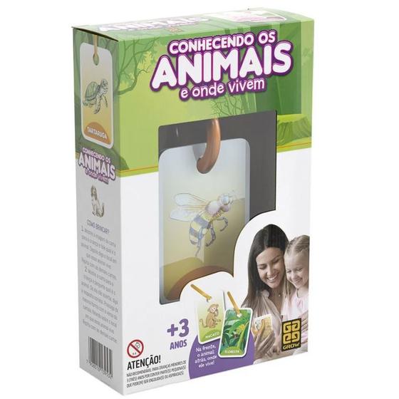 Imagem de Jogo Conhecendo Os Animais - 03953 Grow