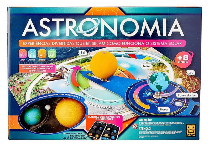 Jogo Conjunto De Experiências Astronomia - GROW - Outros Jogos ...
