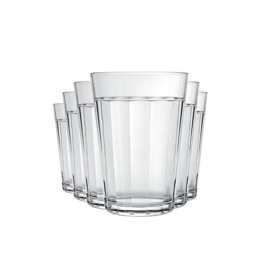 Jogo Copo Americano Tradicional 190ml com 6 peças Menor preço em Jogo Copo Americano Tradicional 190ml com 6 peças