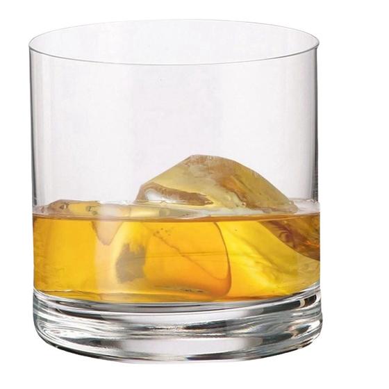 Imagem de Jogo Copo Whisky Scotly Vidro Transparente 355Ml 6 Unidades