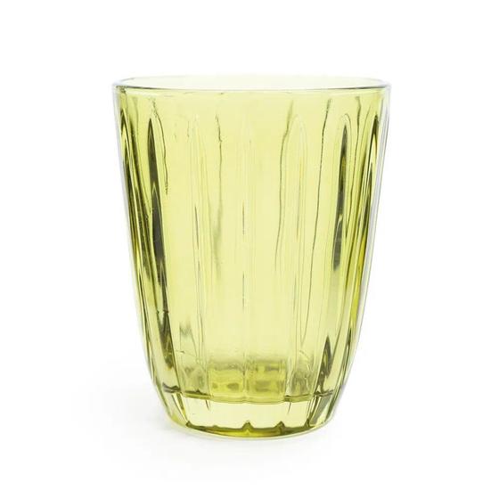 Imagem de Jogo Copos Baixos Vidro Verde 220ml - 4un