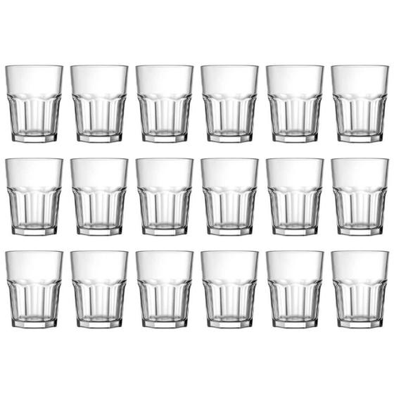 Imagem de Jogo Copos Vidro Shot Dose Cachaça Chicago 24 Peças Lehaví