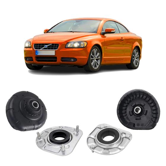 Imagem de Jogo Coxim Suporte Dianteiro Volvo C70 2001 2002 2003 2004