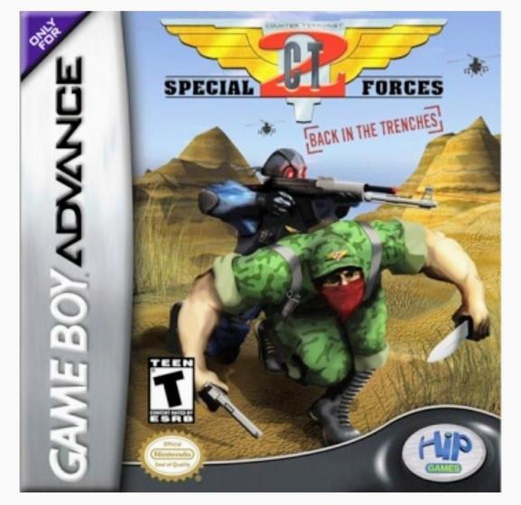 Imagem de jogo ct special forces 2 back in the trenches gba lacrado