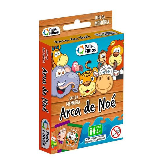 Imagem de Jogo da Memória Arca de Noé - Pais e Filhos