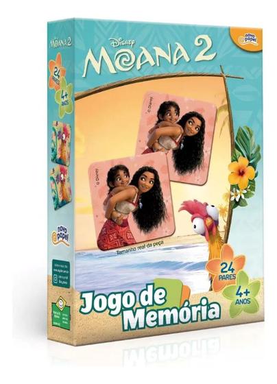 Imagem de Jogo Da Memória Disney Moana 2 - Toyster 8079