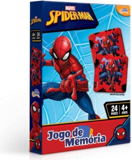 Imagem de Jogo da Memória Homem Aranha 24 Pares - Toyster