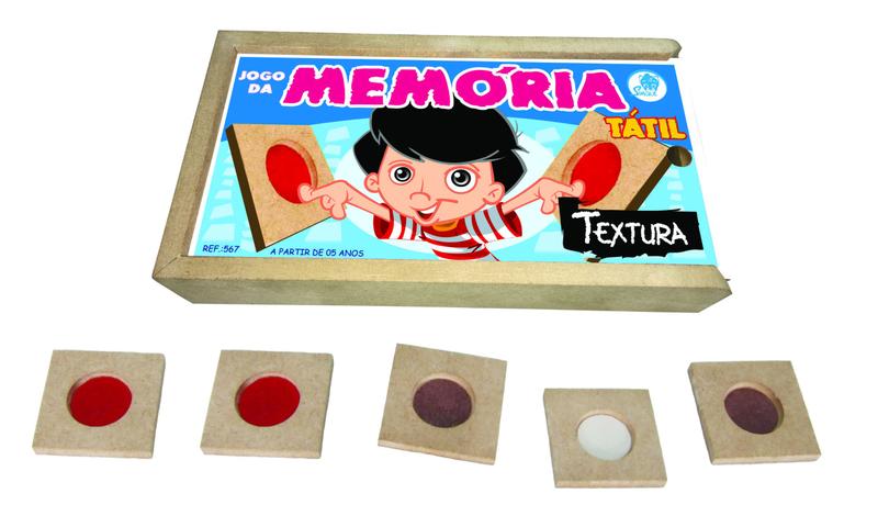 Imagem de Jogo da Memória Infantil Tátil Textura