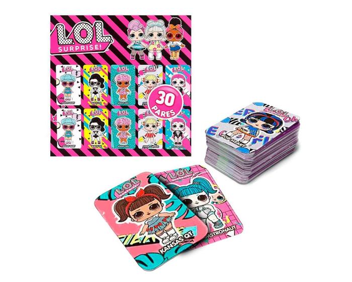 Jogo Da Memória Lol Surprise - Bang Toys - Jogos de Memória e ...