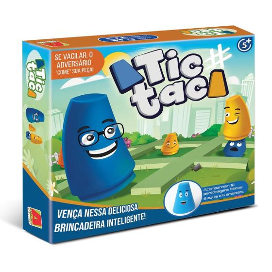 Imagem de Jogo da velha Tic Tac Clássico Didático Divertido Infantil