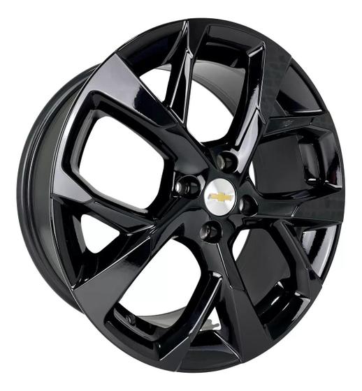 Imagem de Jogo de 4 Rodas GM Nova Montana Onix Prisma aro 15 S47 BLACK 4x100