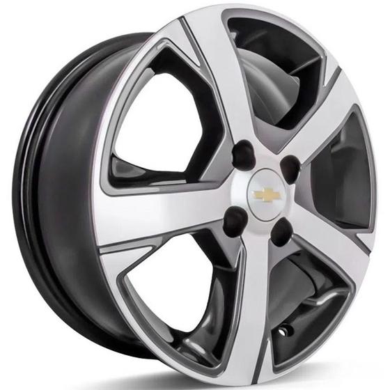 Imagem de Jogo de 4 rodas gm onix prisma ltz aro 15 - gd - 4x100