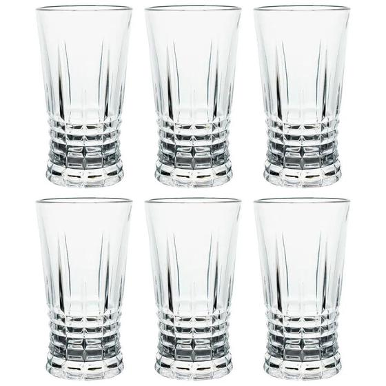 Jogo De 6 Copos Altos 305ml Precisão Casambiente Menor preço em Jogo De 6 Copos Altos 305ml Precisão Casambiente