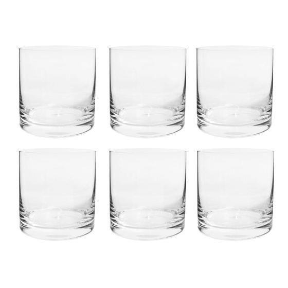 Imagem de Jogo de 6 copos para whisky em cristal bohemia barware 410ml