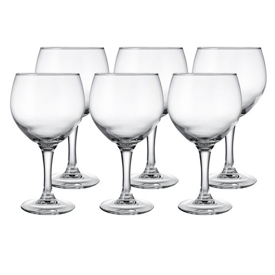Imagem de Jogo de 6 taças para gin tônica em vidro temperado Havana 620ml