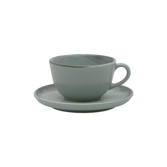 Imagem de Jogo de 6 Xícaras 200 Ml com pires Oxford Flat Pacífico