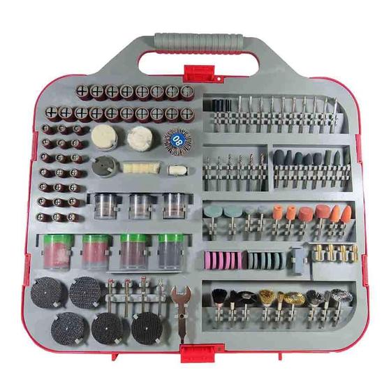 Jogo De Acessórios Para Mini Retífica Com 250 Peças Lee Tools-670715 Menor preço em Jogo De Acessórios Para Mini Retífica Com 250 Peças Lee Tools-670715