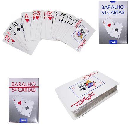 Imagem de Jogo de Baralho com 54 Cartas