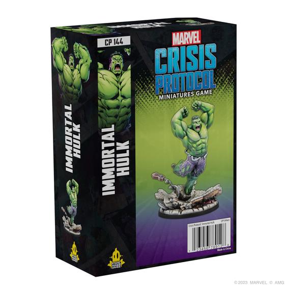 Imagem de Jogo de batalha em miniaturas Atomic Mass Marvel Crisis Protocol Hulk