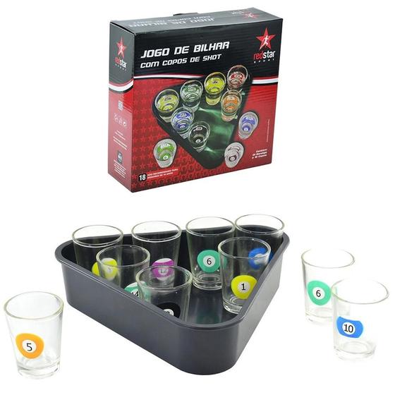 Imagem de Jogo de bilhar com copos de shot - ravi