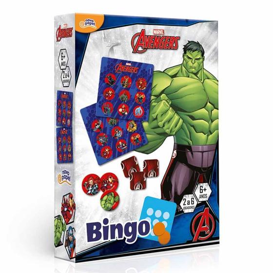 Imagem de Jogo de Bingo Infantil - Marvel - Avengers - Toyster