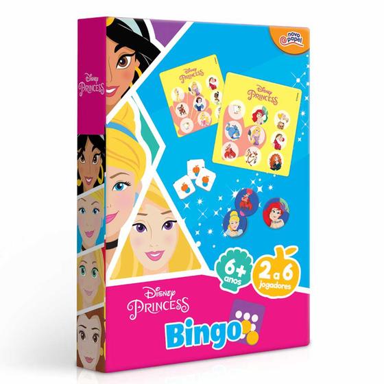 Imagem de Jogo de Bingo Infantil - Princesas Disney - Toyster