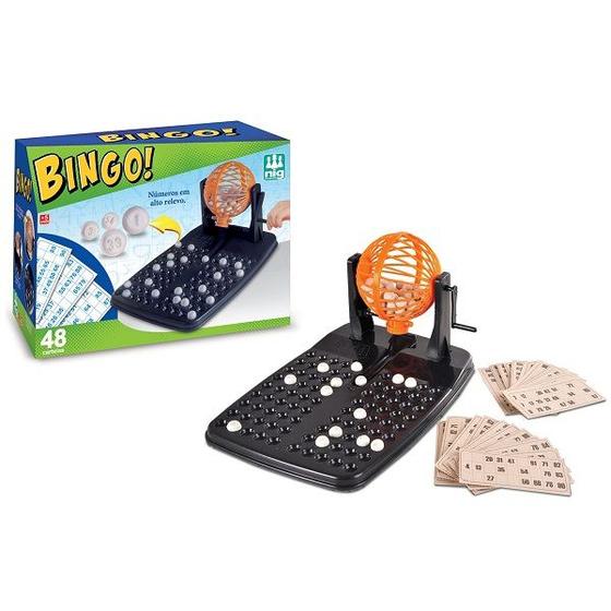 Imagem de Jogo de Bingo NIG Brinquedos 1000