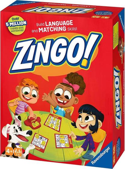 Imagem de Jogo de bingo Ravensburger Zingo Learning Kids 4+ Years 2-4 jogadores