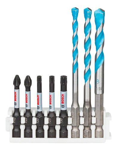 Imagem de Jogo De Bits E Brocas Hex 9 Multiconstruction Bosch