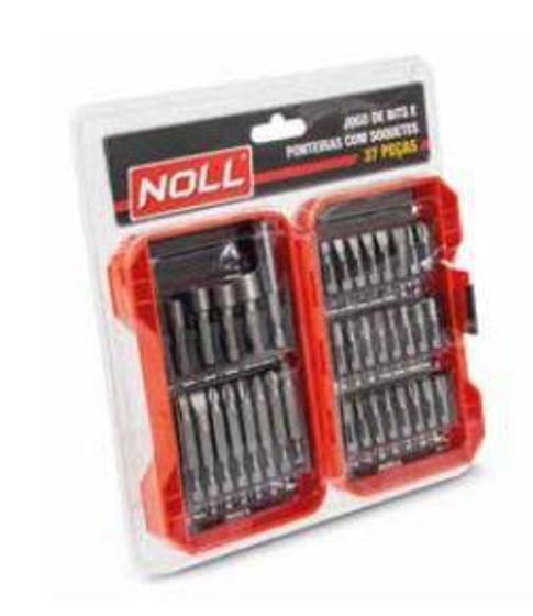 Imagem de Jogo de bits e ponteiras com soquete - 37 peças - noll
