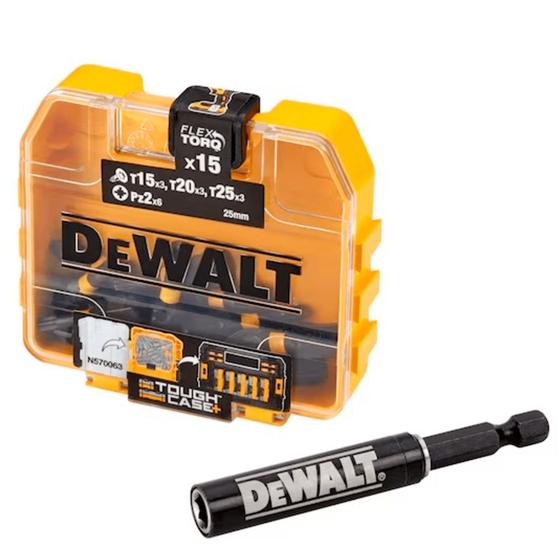 Imagem de Jogo De Bits Flextorq 16 Peças DT70522T-QZ DeWalt 