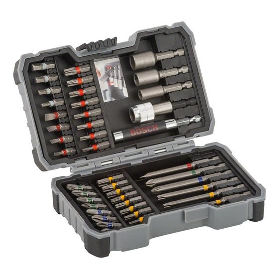 Imagem de Jogo de Bits Pontas e Soquetes Com 43 Peças Bosch