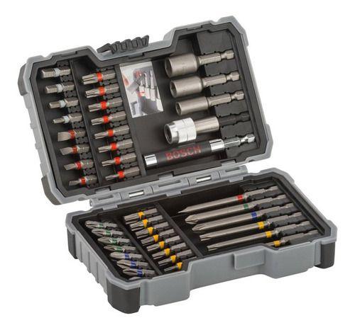 Imagem de Jogo De Bits Pontas E Soquetes Kit 43 Pcs Bosch 2607017164