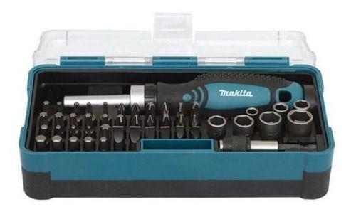 Imagem de Jogo De Bits Soquetes Chave Manual Com 47 Peças Makita