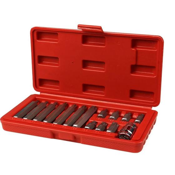 Imagem de Jogo de Bits Torx Sextavado 10mm com 15 Peças Worker