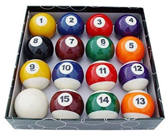 jogo de bola 50mm numerada importada faixada Menor preço em jogo de bola 50mm numerada importada faixada